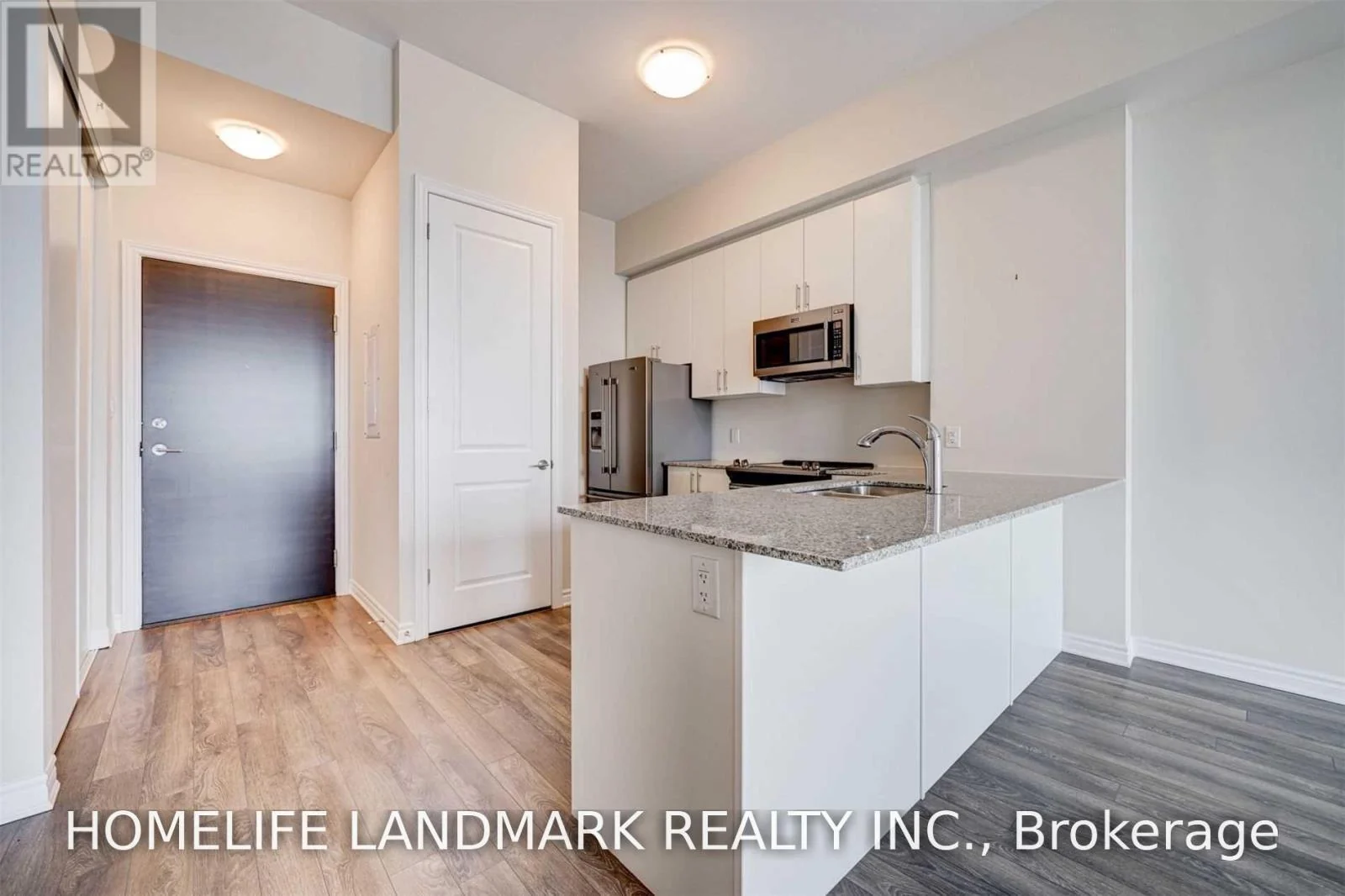 Kitchen and foyer